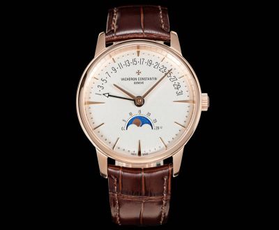 Vacheron Constantin Patrimony Cal.2460 R31L/1 Movement 42.5mm Italian Leather Strap Watch